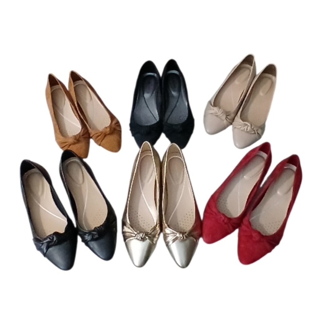 Easy Spirit | Eflex Caster Slip-on Block Heel Dress Pumps Size 9M Lot of 6 Pairs